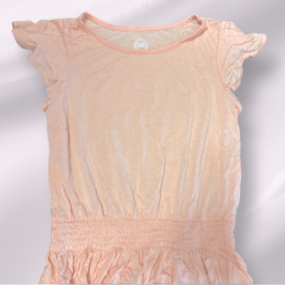 Wonder Nation by Wonder Nation Elastic Waist Top, Blouses - Picture 4 of 5